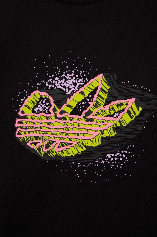 Chłopiec adidas Originals t-shirt bawełniany dziecięcy HL6869 czarny