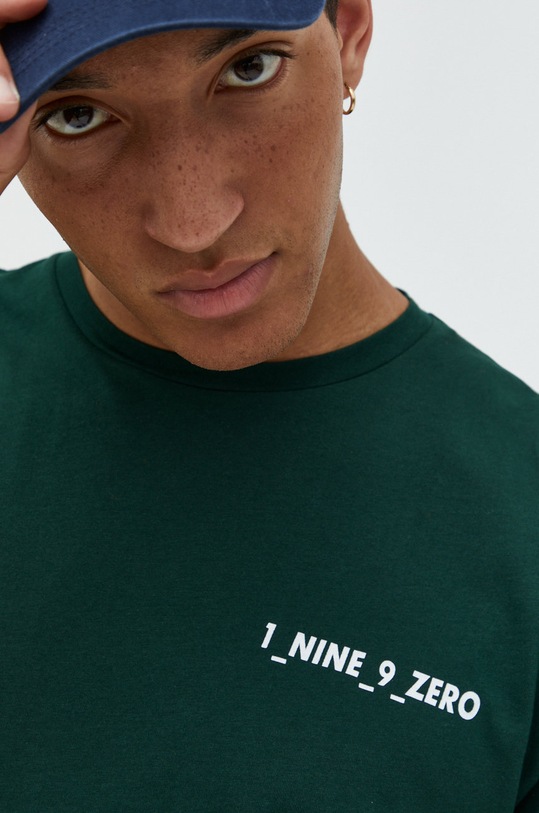 Jack & Jones t-shirt bawełniany zielony 12211431.PineGrove