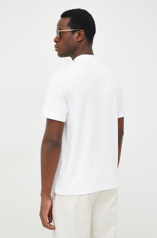 Odzież Calvin Klein t-shirt bawełniany K10K109790.9BYY biały