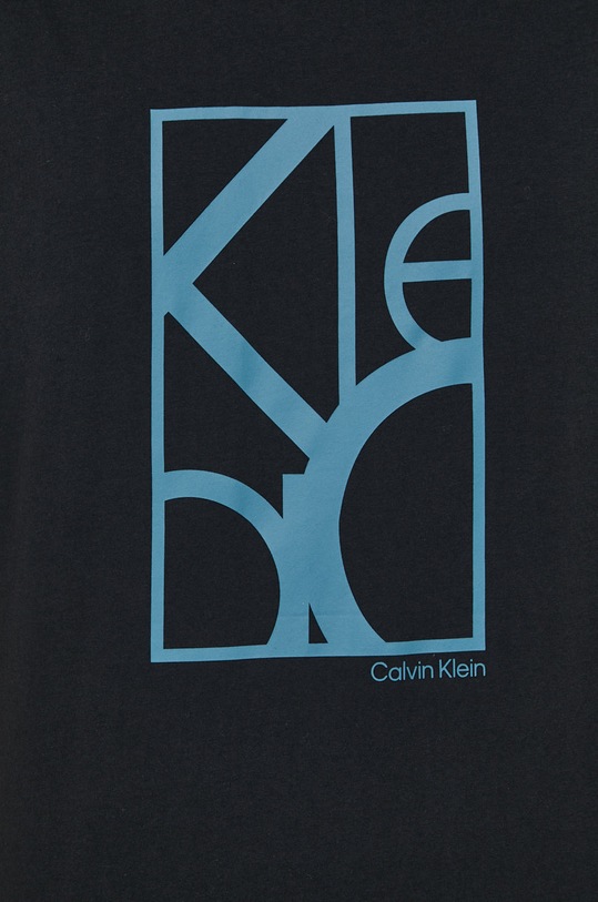 Bavlněné tričko Calvin Klein K10K109793.9BYY černá
