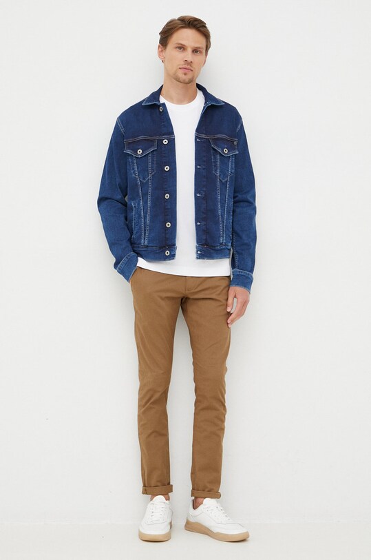 Βαμβακερό μπλουζάκι Calvin Klein K10K109894.9BYY λευκό AA00