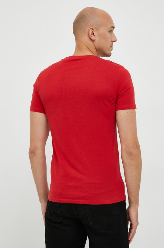Guess t-shirt bawełniany M2YI71.I3Z11 czerwony SS23