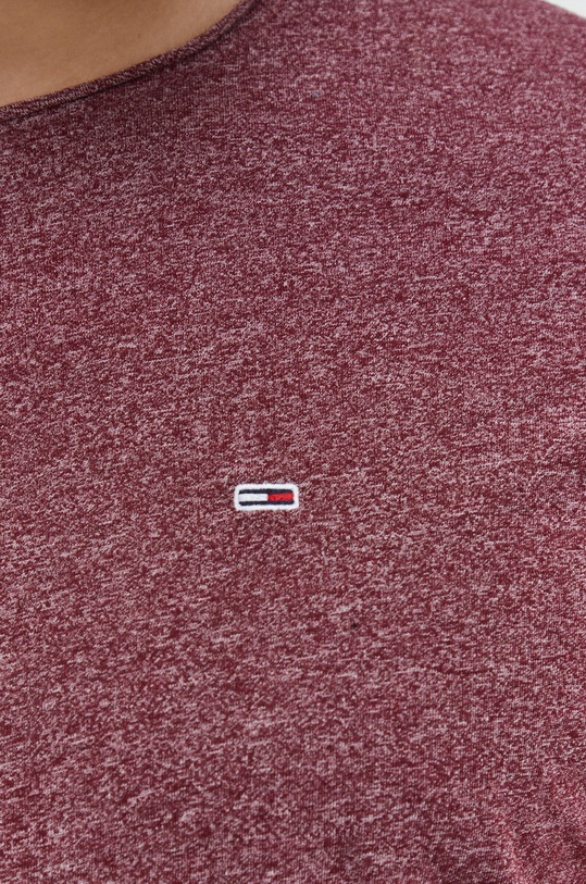 Tommy Jeans tricou DM0DM09586.9BYY burgundia