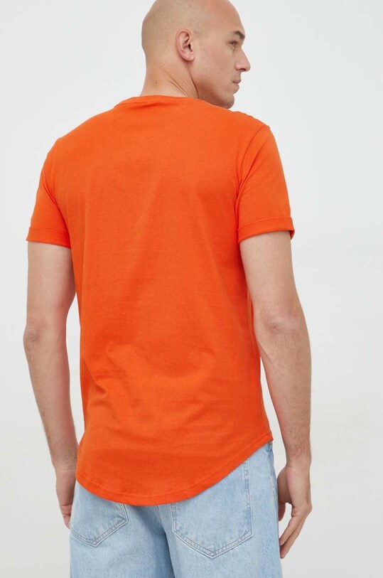 Oblečení Bavlněné tričko Calvin Klein Jeans J30J315319.9BYY oranžová