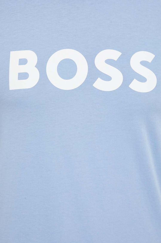 BOSS tricou din bumbac BOSS CASUAL 50481923 albastru