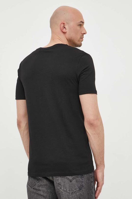 Îmbrăcăminte BOSS tricou din bumbac BOSS CASUAL 50481923 negru