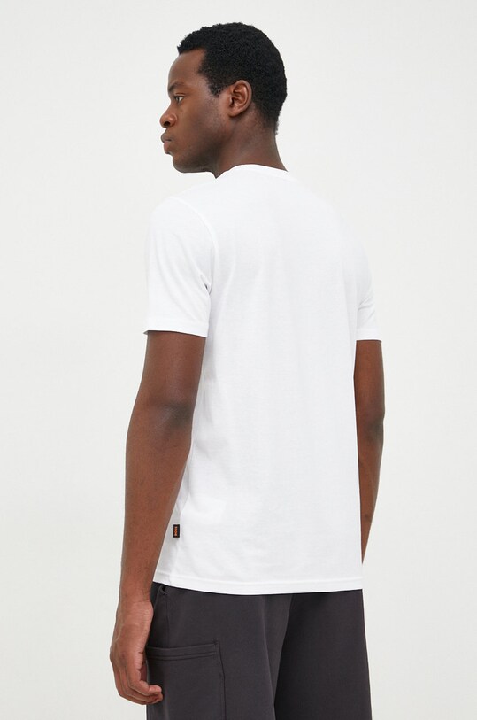 Odzież BOSS t-shirt bawełniany BOSS CASUAL 50481923 biały