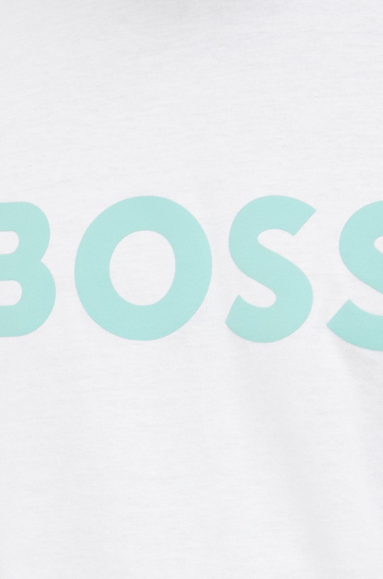 BOSS t-shirt bawełniany BOSS CASUAL 50481923 biały