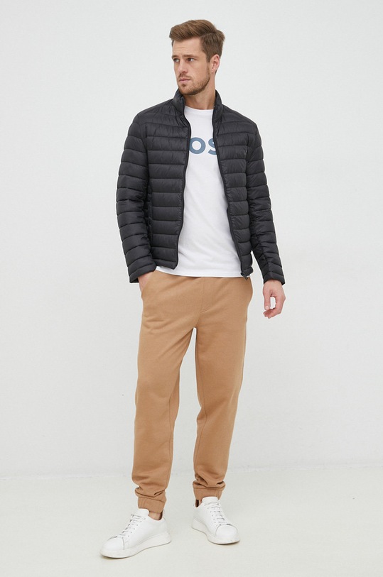 BOSS t-shirt bawełniany Thinking 1 50481923 biały SS25