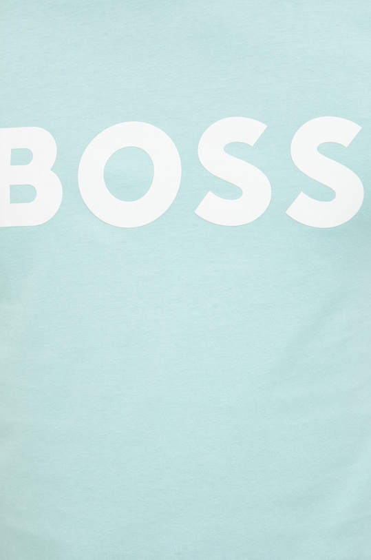 Bavlněné tričko BOSS BOSS CASUAL 50481923 zelená
