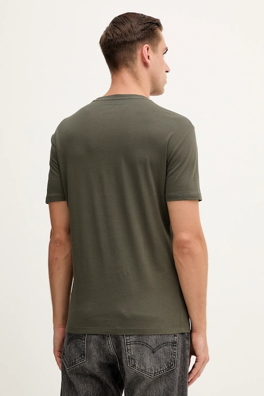 Oblečení Bavlněné tričko Armani Exchange 8NZTCK.Z8H4Z zelená