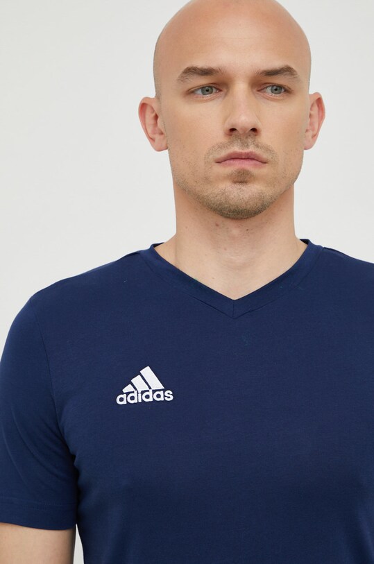 Футболка adidas Performance Entrada 22 темно-синій HC0450