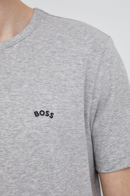 BOSS Green t-shirt bawełniany 50469062 szary
