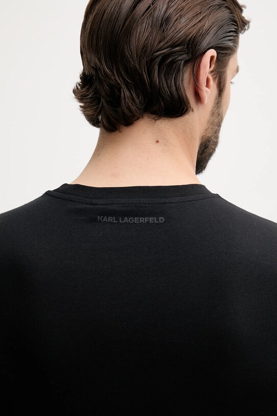 Karl Lagerfeld tricou din bumbac 500251.755071 negru