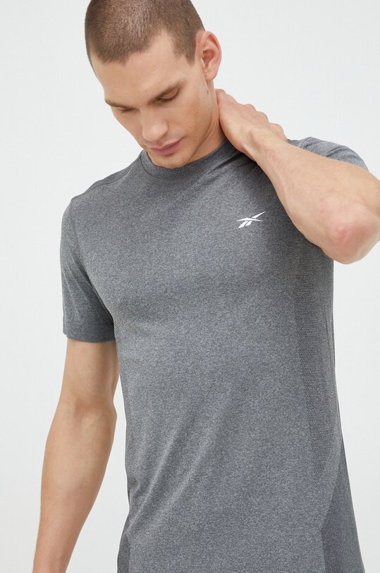 Reebok t-shirt treningowy szary HI1438