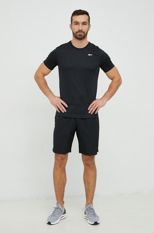 Reebok t-shirt treningowy ID TRAIN HI3916 czarny AW23