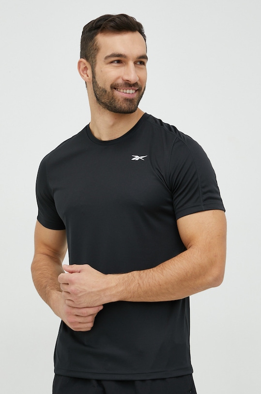Reebok t-shirt treningowy ID TRAIN czarny HI3916