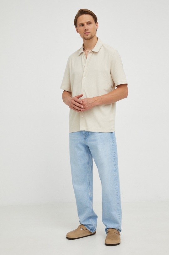 Samsoe Samsoe camasa M22200042 bej AW22