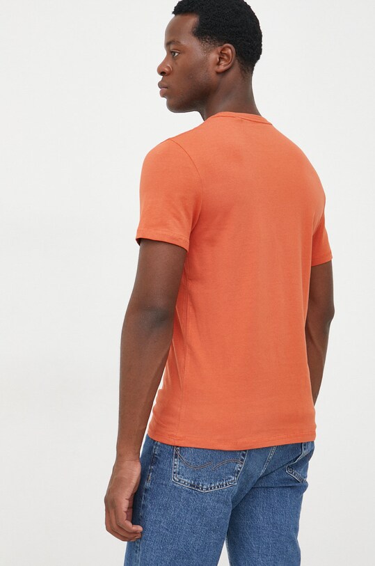 Odzież Guess t-shirt M2BI43.J1314 pomarańczowy