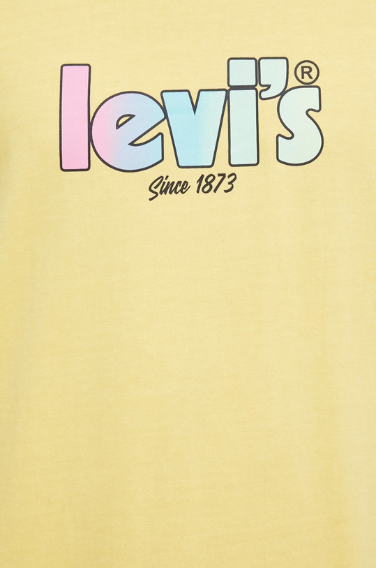Bavlněné tričko Levi's 16143.0162 žlutá