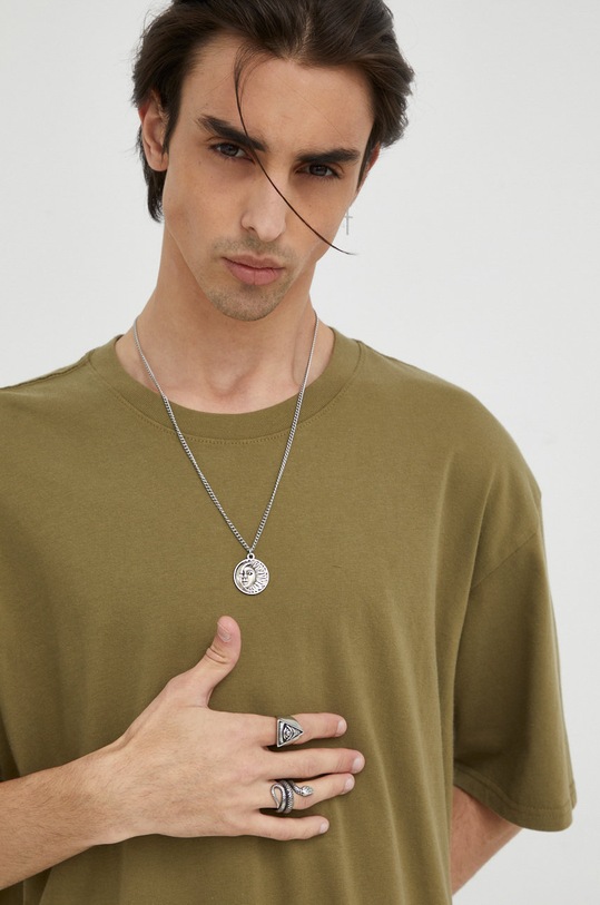 Levi's t-shirt bawełniany bawełna zielony 36254.0017