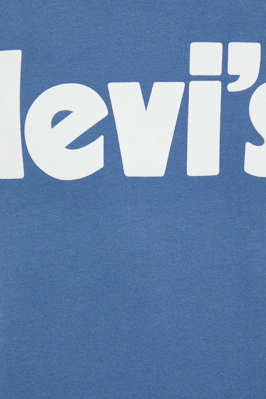 Levi's t-shirt bawełniany 16143.0142 niebieski