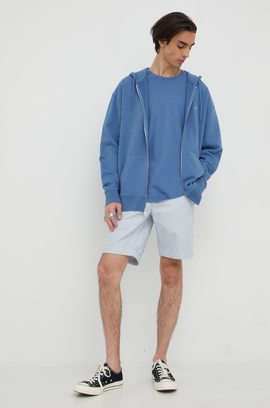 Oblečení Bavlněné tričko Levi's 79541.0030 modrá