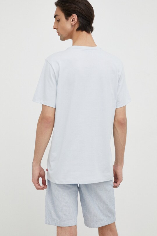 Bavlnené tričko Levi's modrá 79541.0030