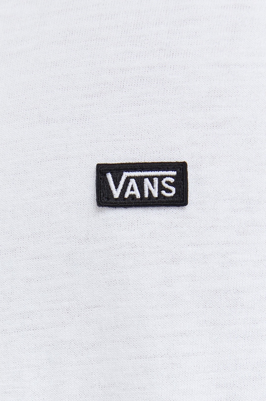 Vans t-shirt bawełniany VN0A49R7WHT1 biały