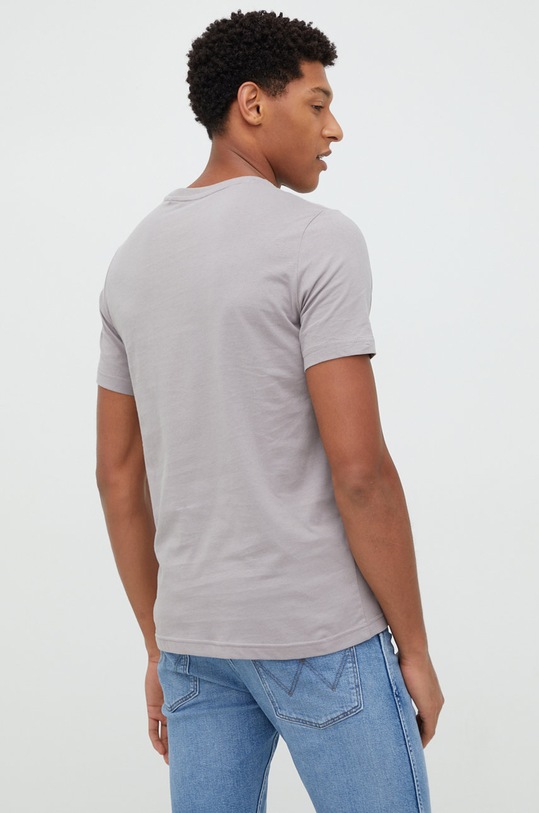 Mustang t-shirt bawełniany 1012776.4054 szary AW22