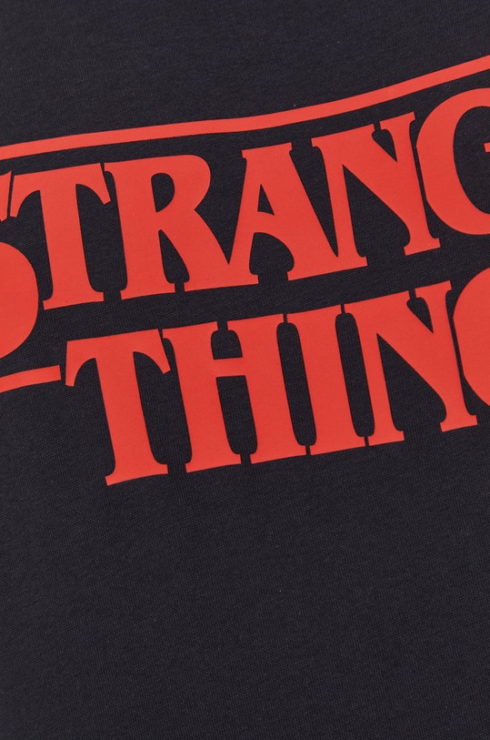 Champion t-shirt bawełniany xStranger Things 217791 czarny