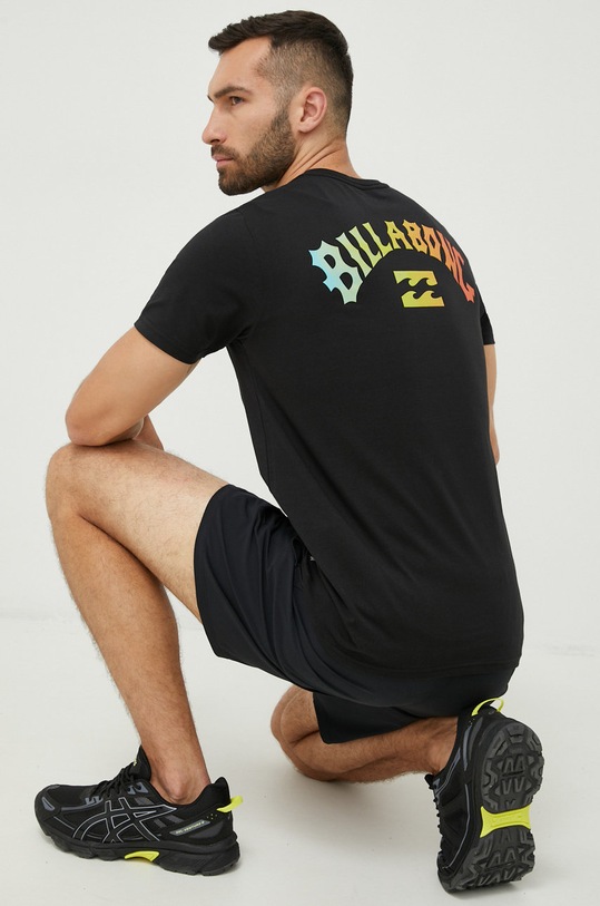 Billabong tricou din bumbac print negru F1SS23BIF2