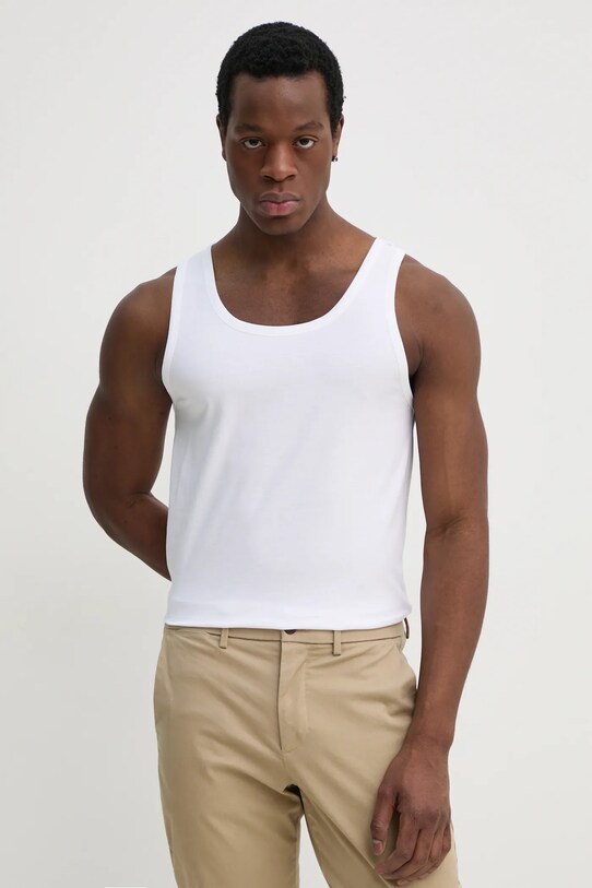 BOSS tricou din bumbac 3-pack alb 50475278