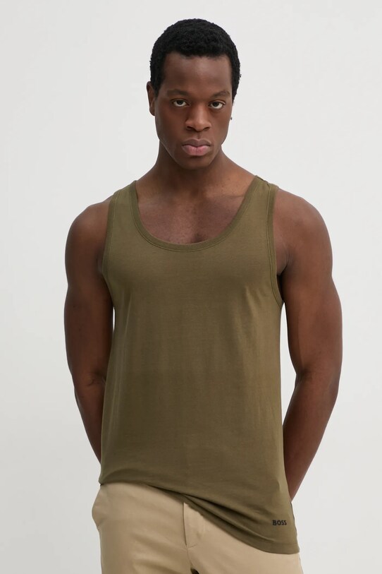 Îmbrăcăminte BOSS tricou din bumbac 3-pack 50475278 alb