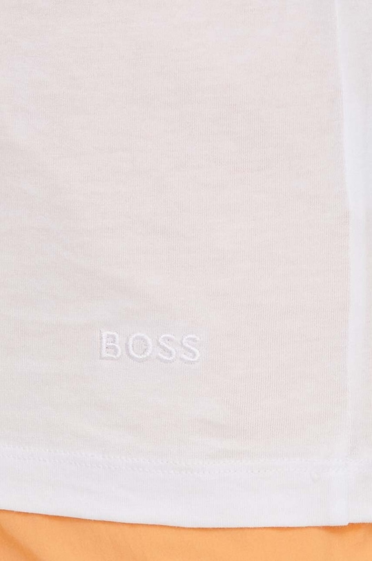 BOSS tricou din bumbac 3-pack alb 50475278