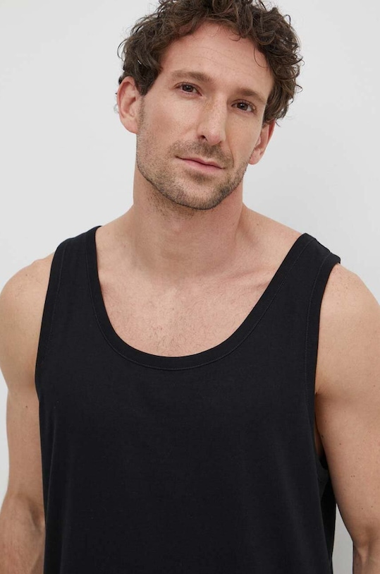 BOSS tricou din bumbac 3-pack uni negru 50475278