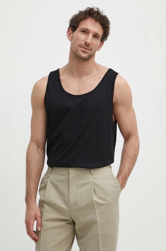 BOSS tricou din bumbac 3-pack negru 50475278