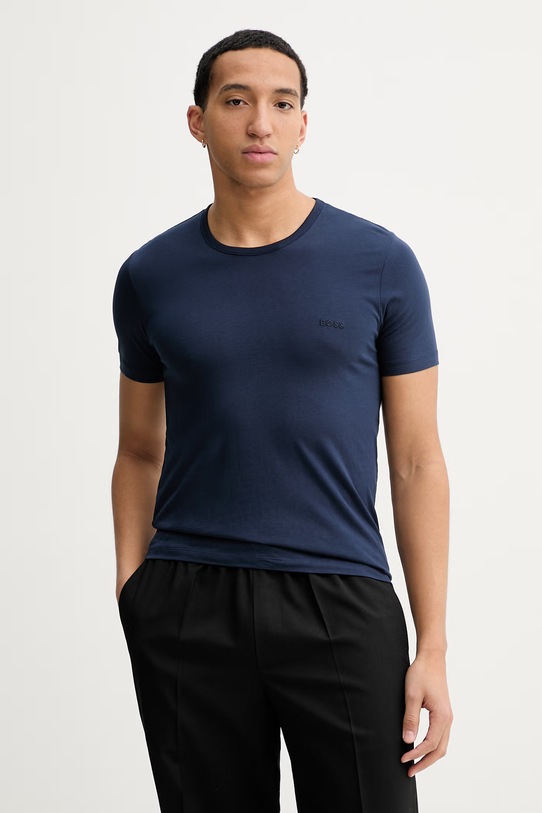 Îmbrăcăminte BOSS tricou din bumbac (3-pack) TShirt RN 3P Classic 50475284 negru