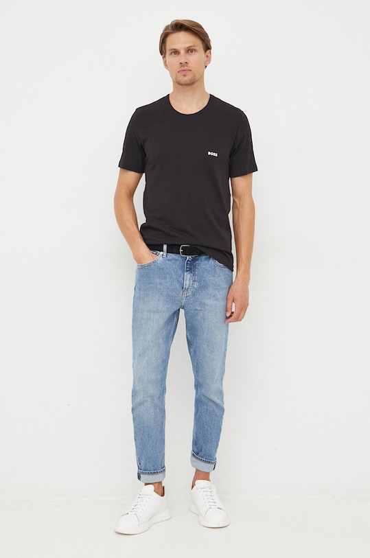 BOSS t-shirt bawełniany (3-pack) TShirt RN 3P Classic multicolor 50475284