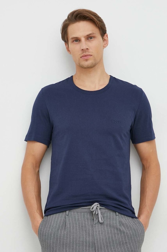 Odzież BOSS t-shirt bawełniany 3-pack TShirt RN 3P Classic 50475284 czarny