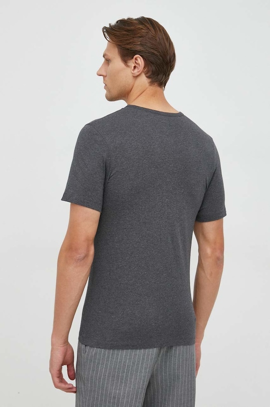 BOSS t-shirt bawełniany 3-pack TShirt RN 3P Classic czarny 50475284