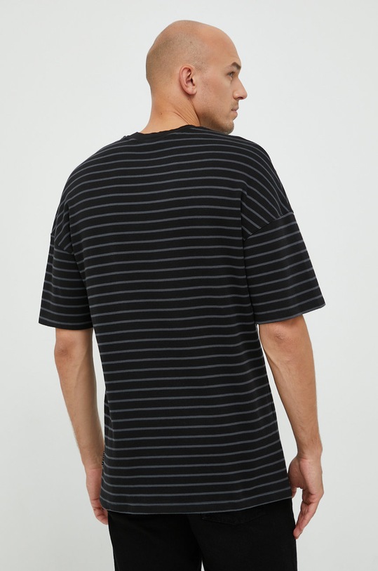 Odzież Sisley t-shirt bawełniany 3NUSS101E.902 czarny