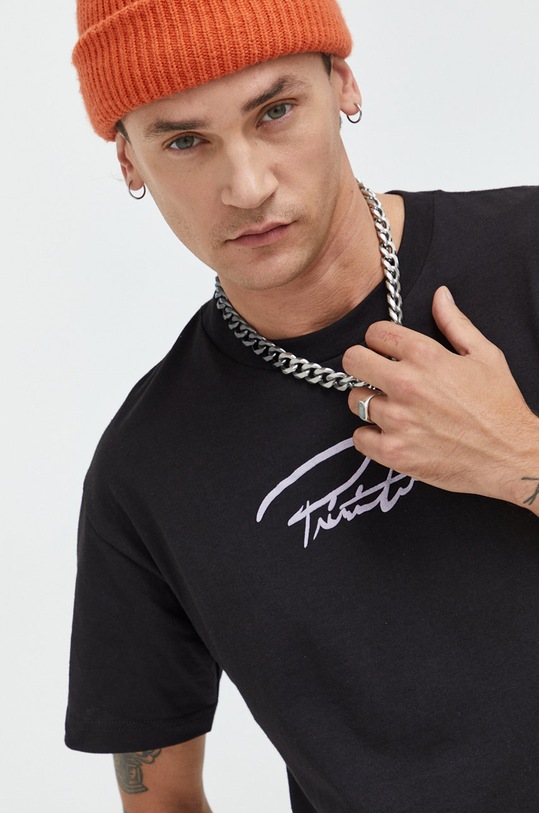 Primitive t-shirt bawełniany czarny papfa2203.blk