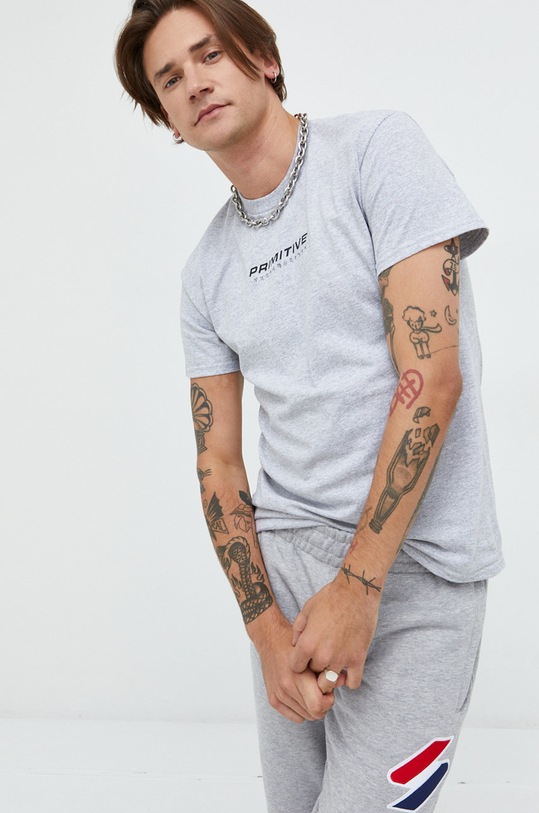 Primitive t-shirt szary papfa2204.atht