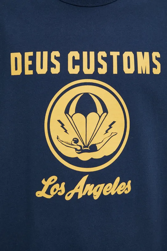Deus Ex Machina t-shirt in cotone DMF221358C blu navy