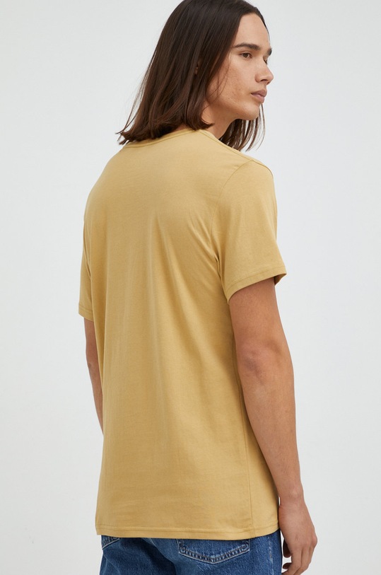 Odzież G-Star t-shirt bawełniany D22210.C506 beżowy