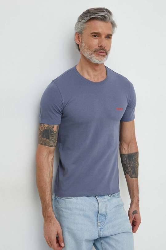 Bavlnené tričko HUGO 3 - pack 3-pak 50480088