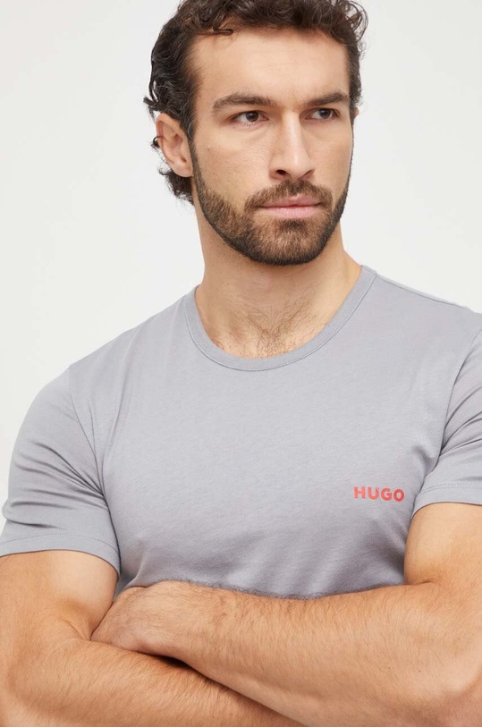 Bavlnené tričko HUGO 3-pak 50480088