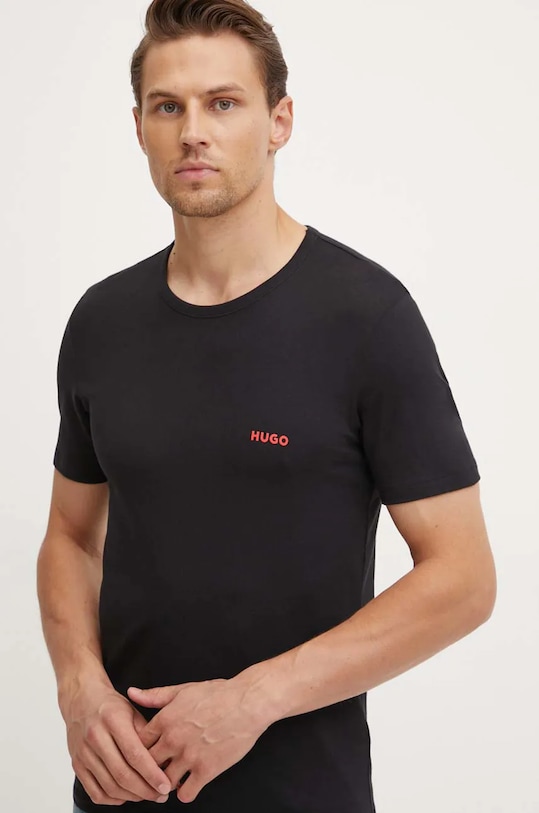 HUGO t-shirt bawełniany 3 - pack 3-pack 50480088