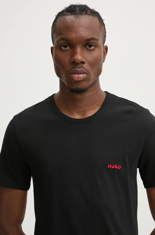 Bavlnené tričko HUGO 3 - pack 3-pak 50480088